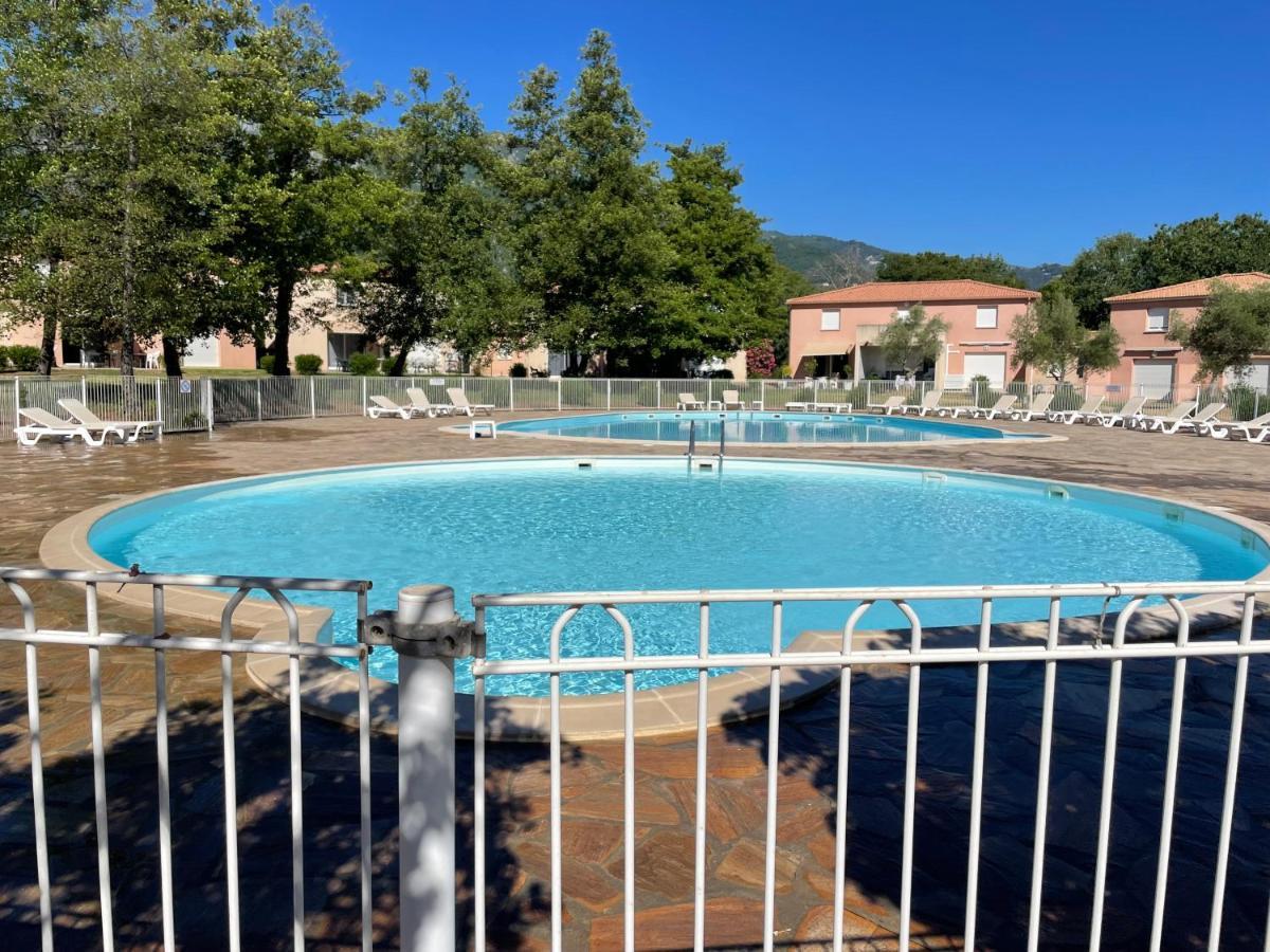 Appartement Tout Confort 2-4 Pers 500 M De La Plage Avec Piscine Et Wifi Santa-Maria-Poggio (Corsica) Exterior foto
